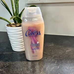 RARE Caress SENSATIONAL SMOOTHING‎ Body Wash W Polishing Pearls LG SIZE 24 Oz